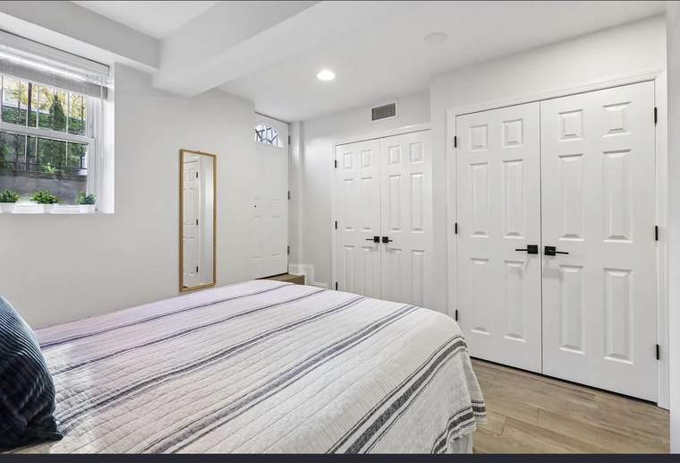 Second bedroom with closets