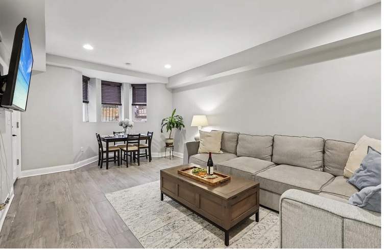 Living and dining room