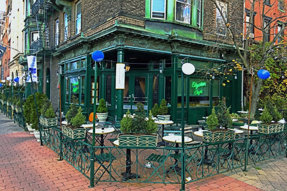 Elysian Café near 829 Garden Street